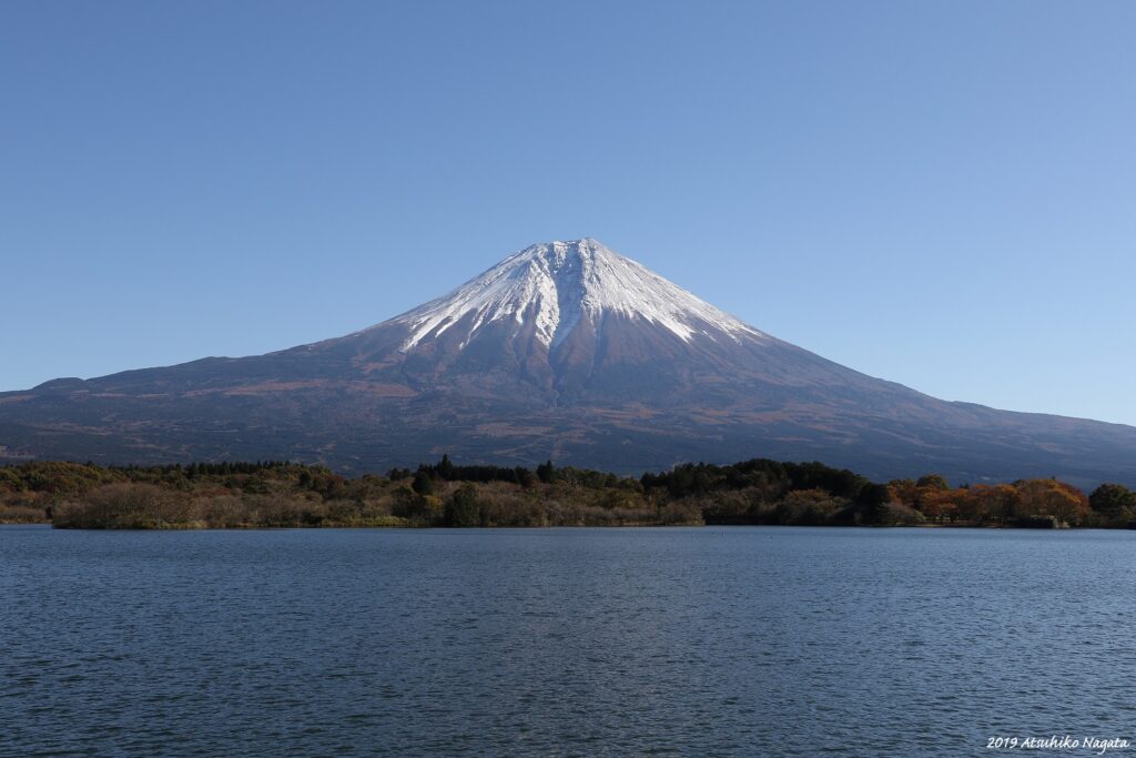 田貫湖からの富士山の絶景