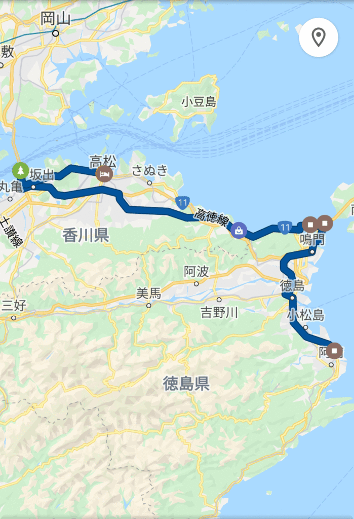 全国を巡る旅 第1弾 4日目 大鳴門橋 瀬戸大橋 生きがいgo Go